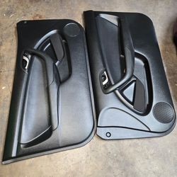 Acura rsx type s 2003 black oem 80k door panels