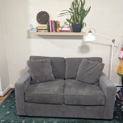 Gray Loveseat