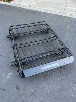 Rhino-Rack Black Steel Roof Cargo Basket