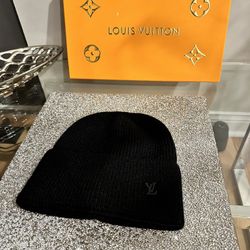 Black Louis Vuitton Hat