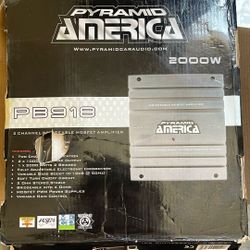 Pyramid America Amplifier PB(contact info removed)W 