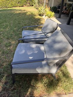 Brown Jordan Patio Lou Ge Chair . Aluminum Frame