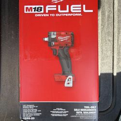 Milwaukee M18 Fuel 1/2” Compact Impact Wrench 2855-20 Brand New