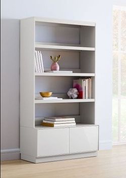 West Elm Emilia Media Console Bookcase & Hutch