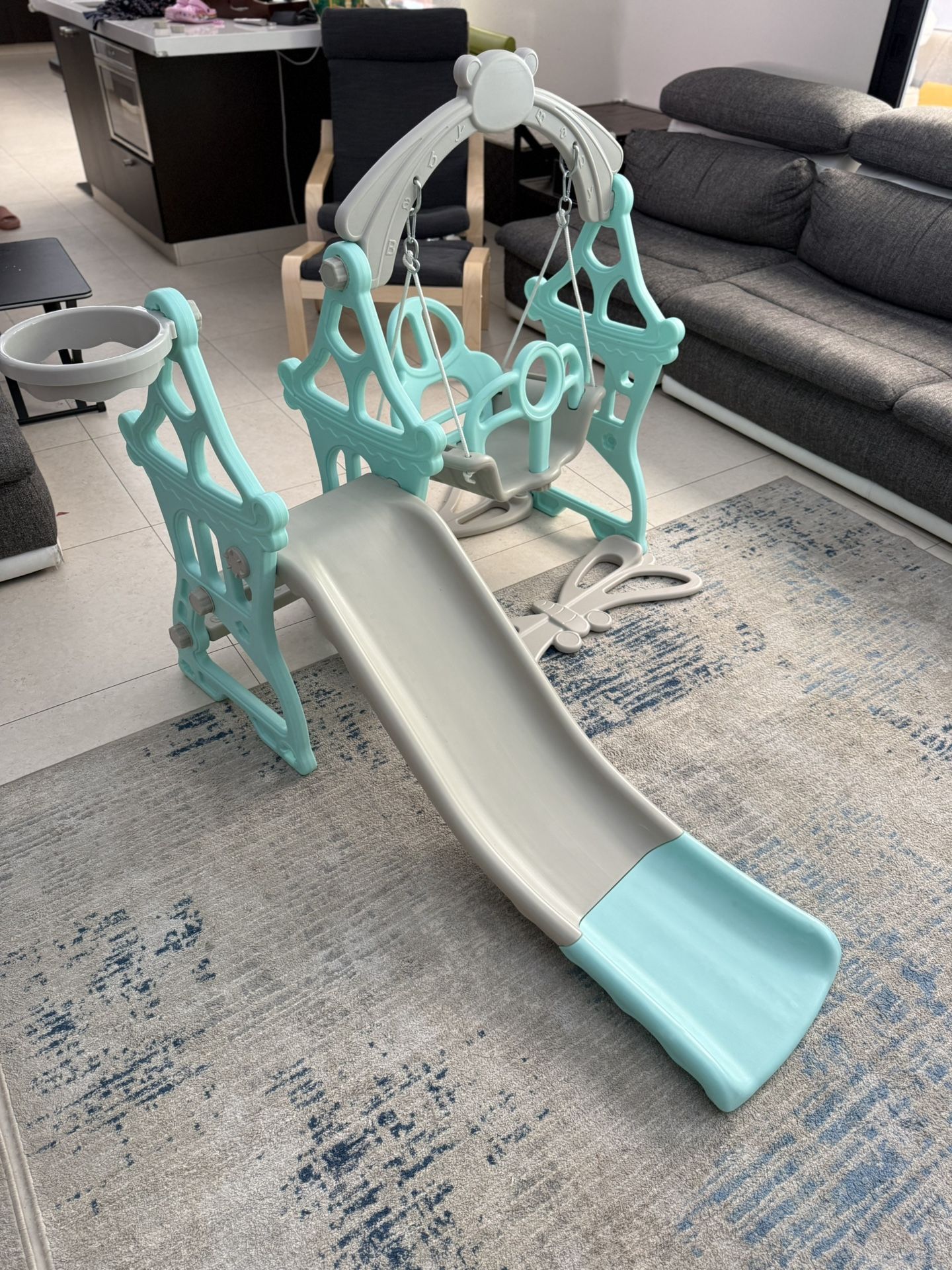Slide And Swing Play Set