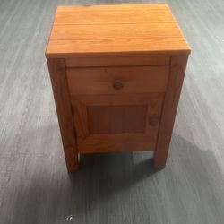Dresser With Drawer And Open Back