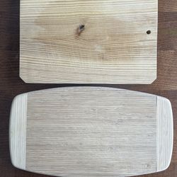 Set/2 Wooden Cutting Boards