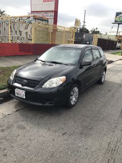 Toyota Matrix 06 acepto cambios