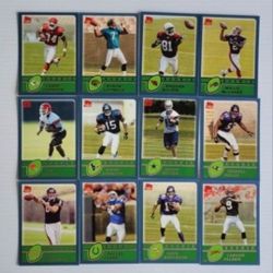 🏈 12 Card Lot - 2003 Topps ROOKIE Cards