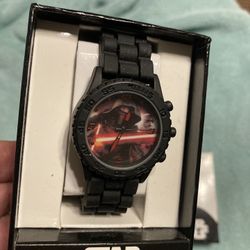 Boy's Quartz Watch Soft Black Band