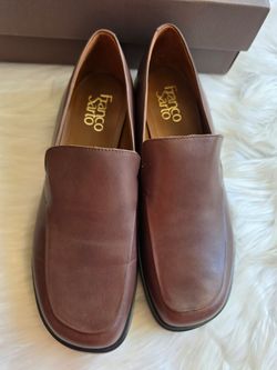 Franco Sarto Women's Bocca Loafers (Oxford Brown Leather) - Size 8.5 W