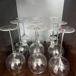 Lenox Kate Spade New York Larabee Dot Balloon 9 Piece Set Wine Glasses