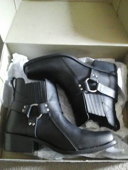 Bilt leather motorcycle boots