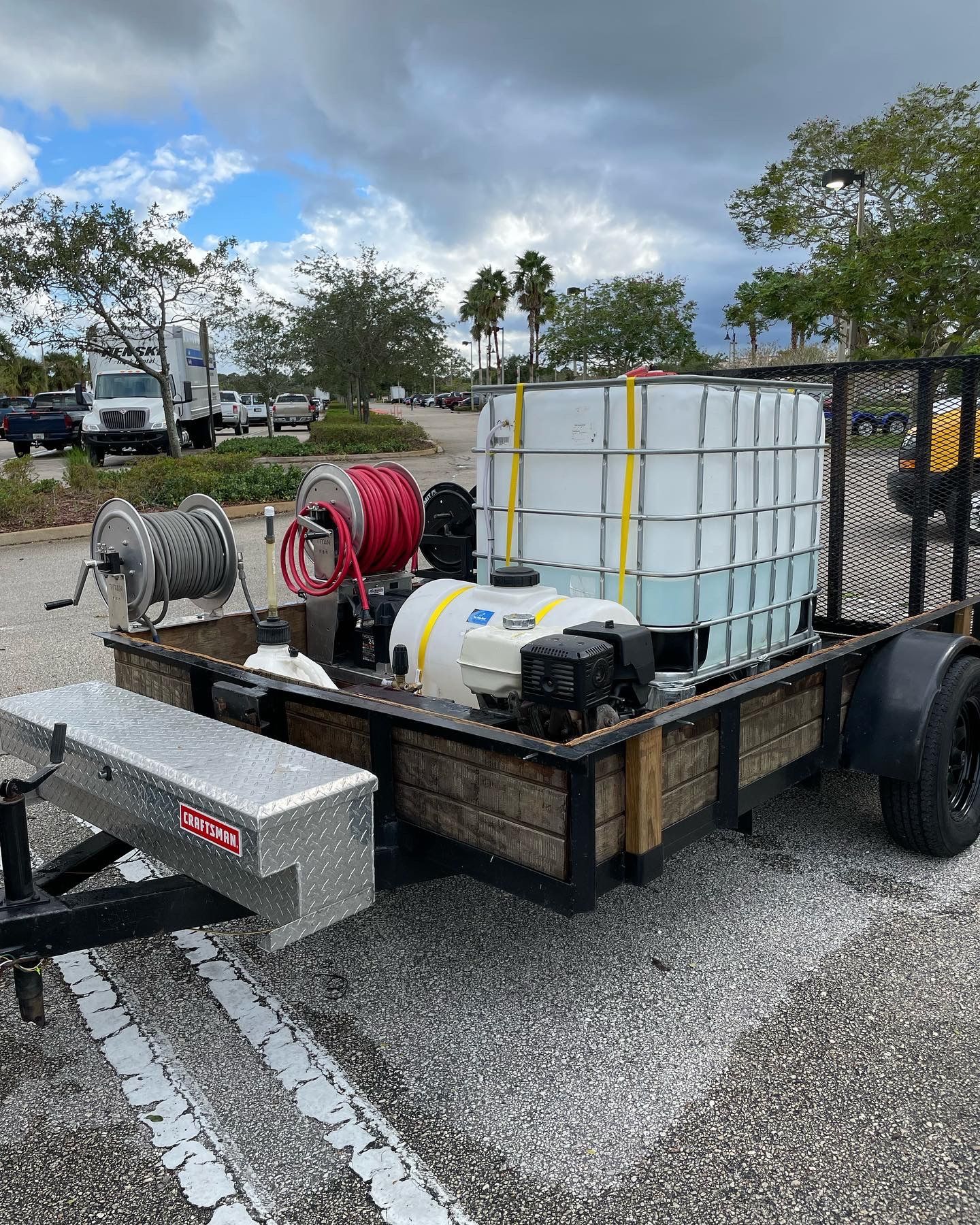 Pressure Cleaning Rig
