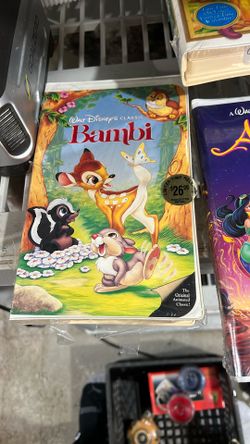 Walt Disney Bambi Aladdin Snow White