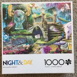 Jigsaw Puzzle ENCHANTED GARDEN Buffalo NO MISSING PIECES 