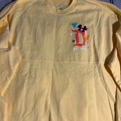 Disneyland Yellow Long Sleeve