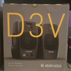 Adam Audio D3V Monitors (Black)