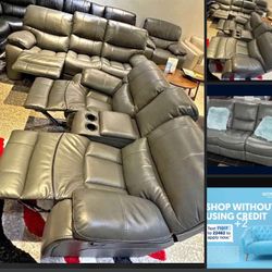 RECLINING FURNITURE SALE! WOW! WE SELL FOR LESS! DELIVERY TODAY! $1099 SOFA AND LOVESEAT! 