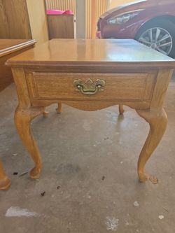 Oak Side tables