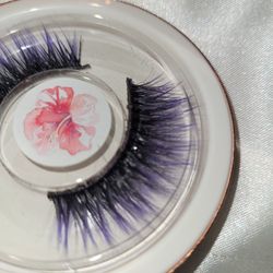 Purple Lashes