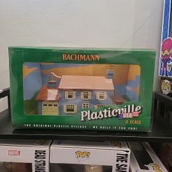 Bachmann Plasticville USA Two Story House O Gauge Model Train House 45305 NIB