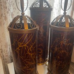 3-Piece Glass Home Decor 