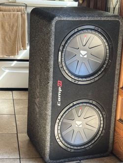 2 12” kickers with big ported box