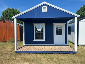14x52 building with electrical and composite decking