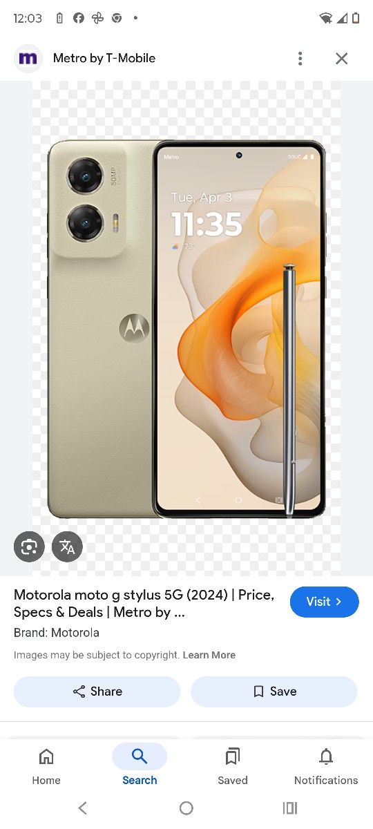 Moto G Stylus 5g 2024