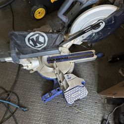 Kobalt 10” Miter Box Can With Laser Function