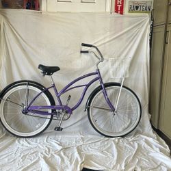 FIRMSTRONG brand 26” Single Speed, Coaster Brake Beach Cruiser Bicycle Ready To Ride As Pictured Brand New Custom Cruiser Saddle Seat