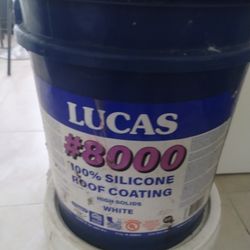 Roofing 100% Silicone Roof Coating White $160