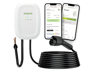 NEW Emporia Level 2 Smart EV Charger Hardwired 48A White Factory Sealed