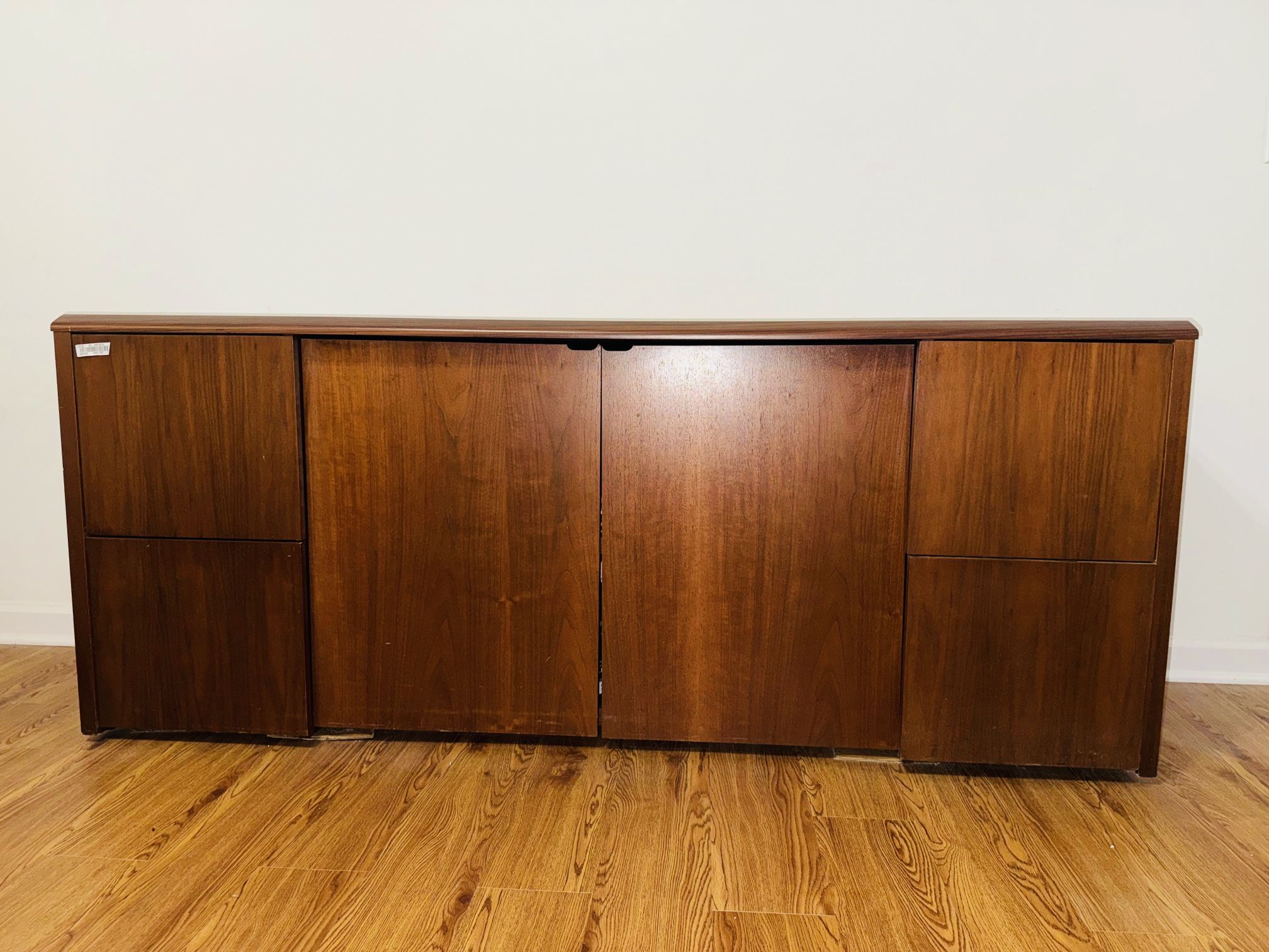 Tv console With File Storage And Locker Facility