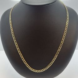 10K Gold Cuban Chain. New 