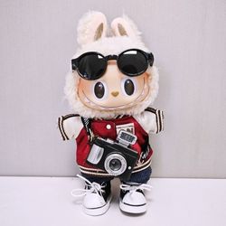 5 pcs Clothes Set For 17cm Doll Labubu