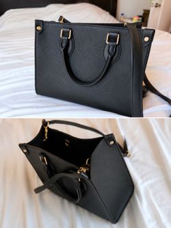 Black luxury purse