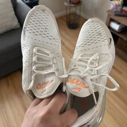 Nike Shoes - White & Orange 