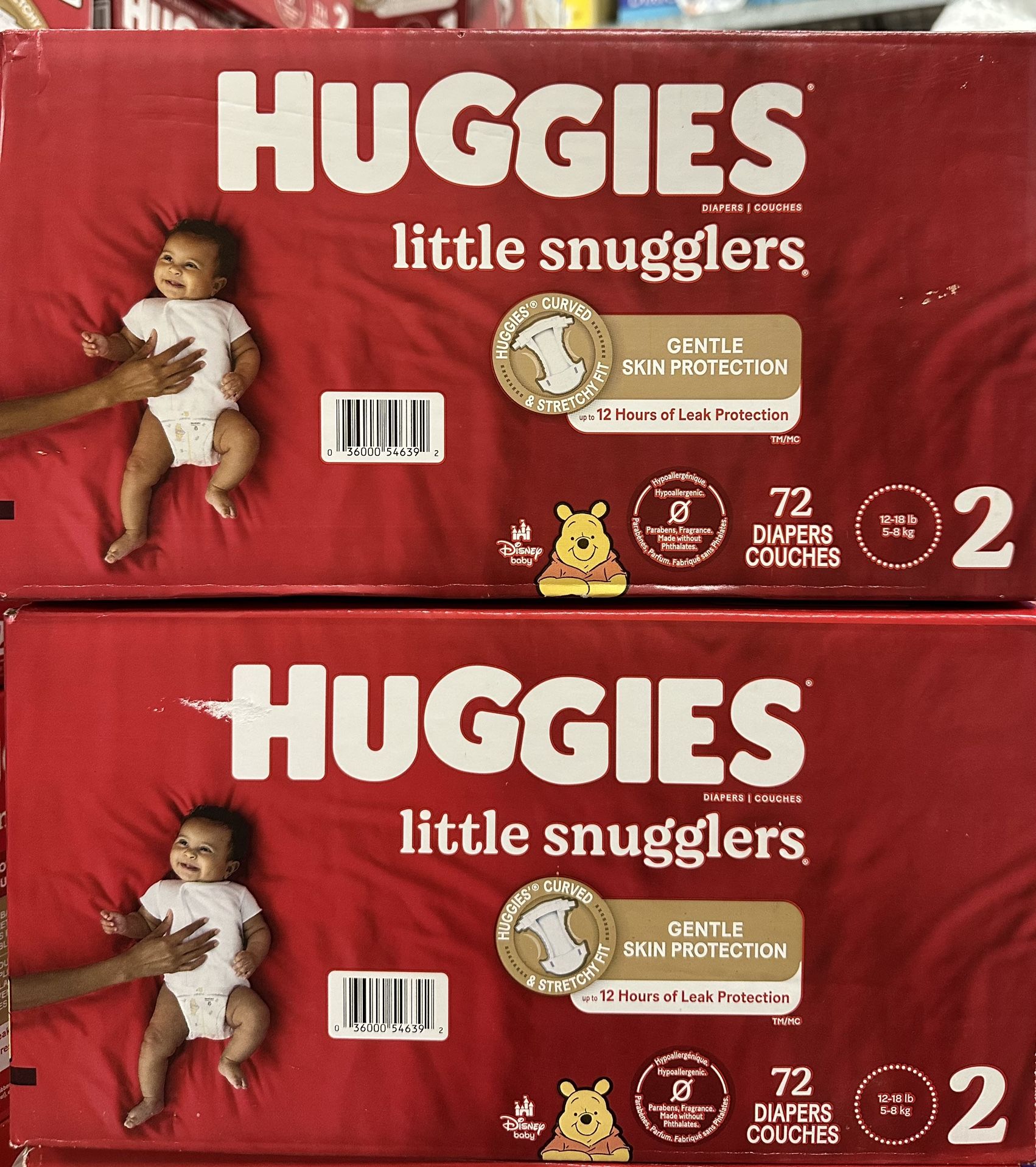 Huggies Little Snugglers Baby Diapers Size 2 - 72ct