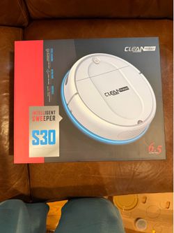 CLEAN Robot S30 Intelligent Sweeper Robot Vacuum – New in Box