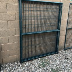 Retriever Dog Kennel Panel Steel Mesh Wire Wall Gate Fence 5x6 Expansion Panels