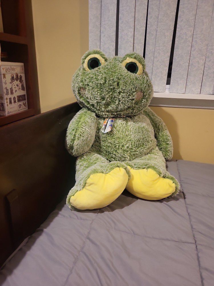 Big Stuffed Animal Frog