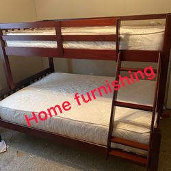 Furniture Bunk, Bed, Full Size Twin Size