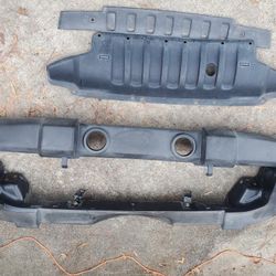 Jeep Wrangler JKU Front & Rear Bumpers, plus Air Dam