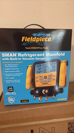 Fieldpiece SMAN Refrigerant Manifold SM482V