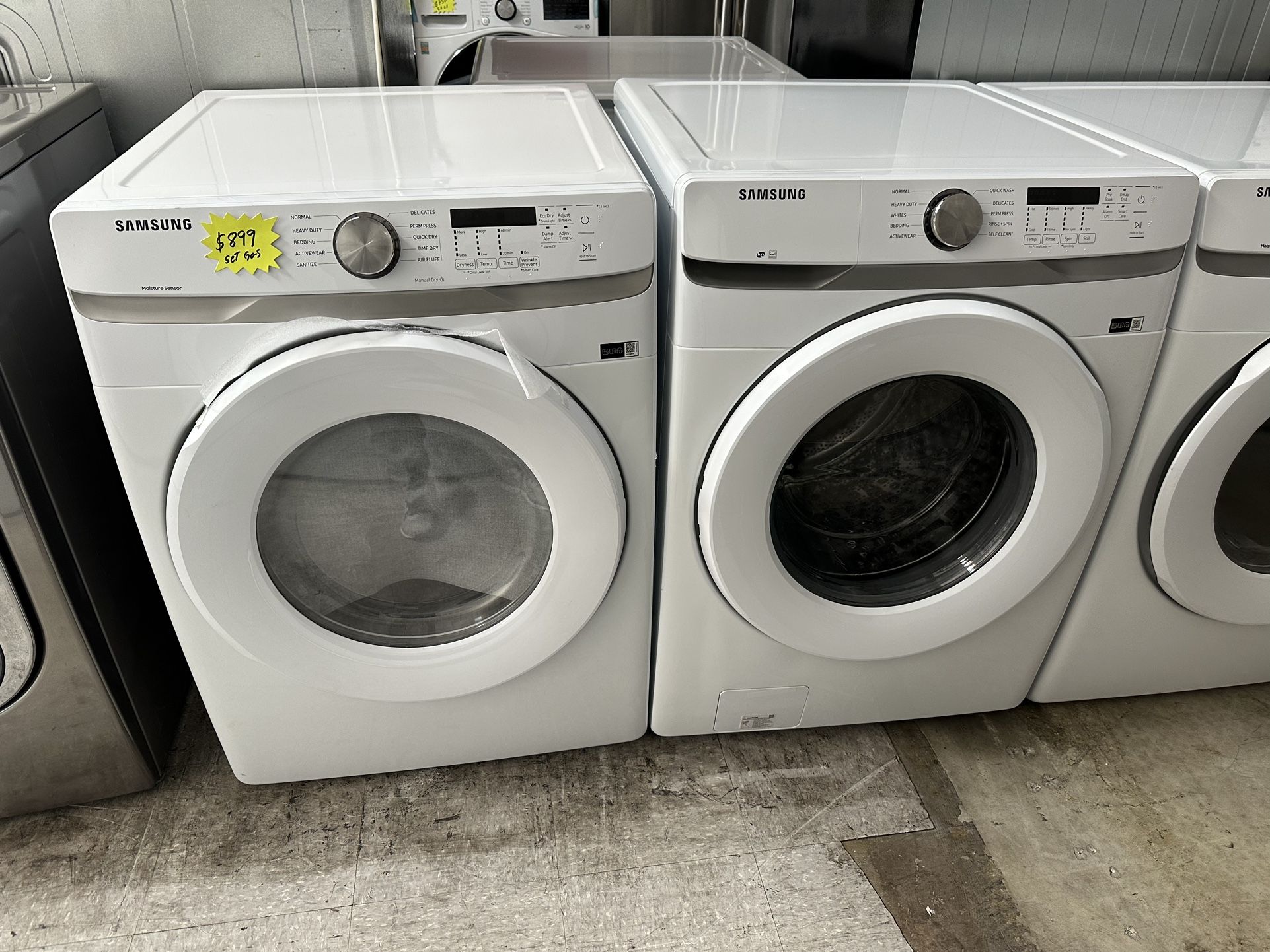 Samsung Washer And Gas Dryer