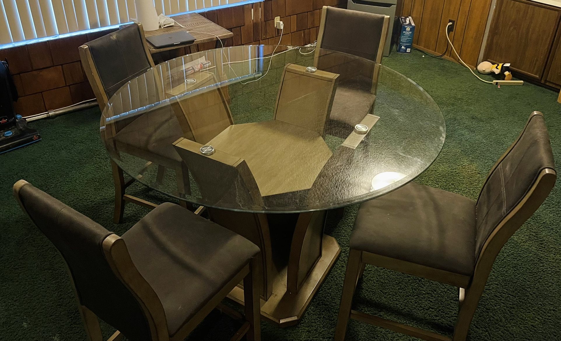 Dinning Table, Dinning Set, Glass Table