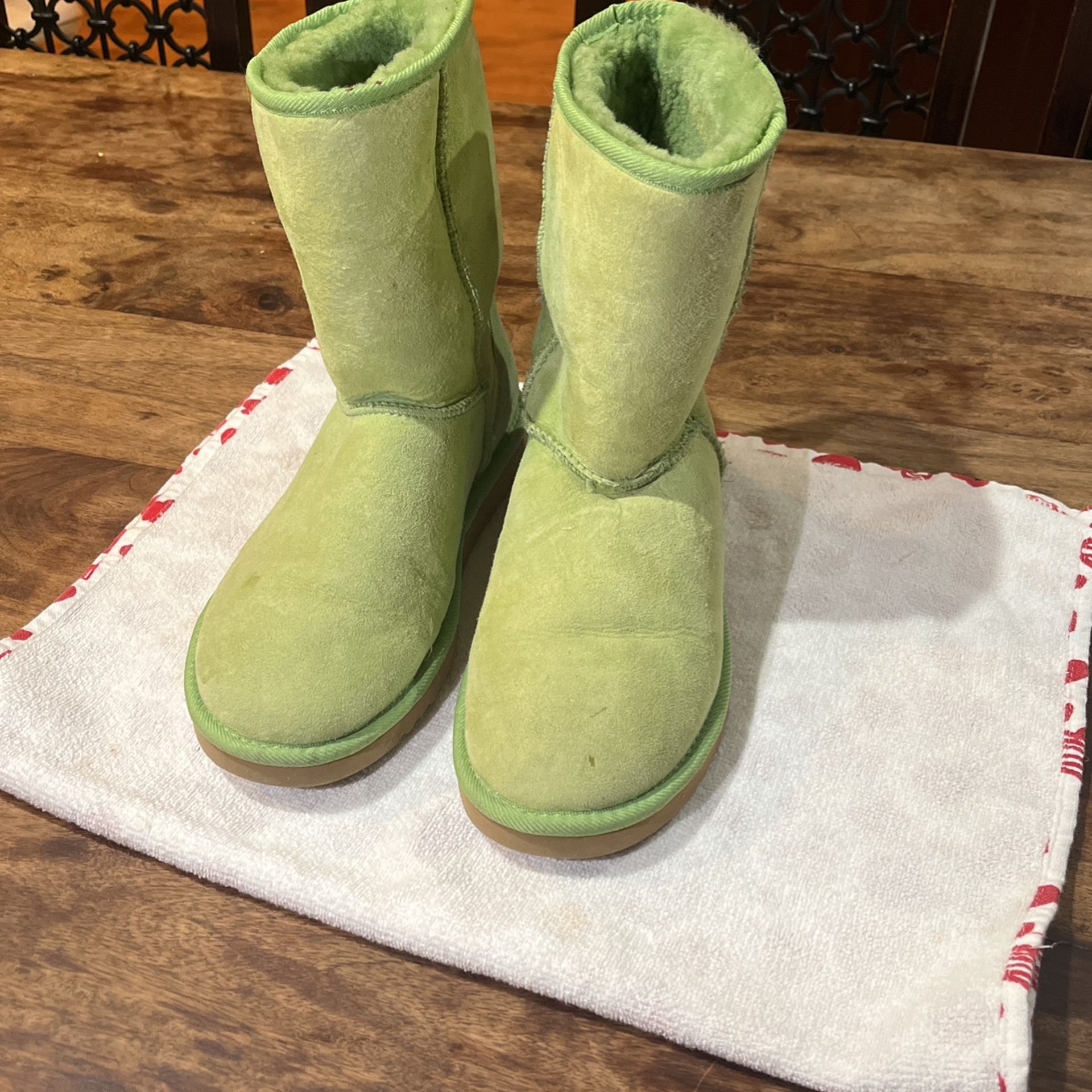 Green UGG Boots