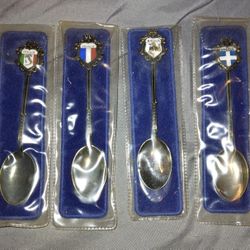 Souvenir Spoons (Set Of 4)